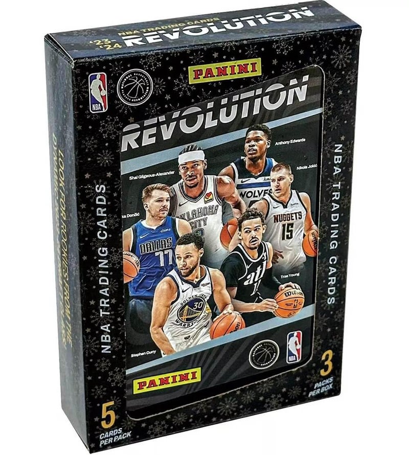 2023-24 Panini Revolution Basketball Trading Cards Tin